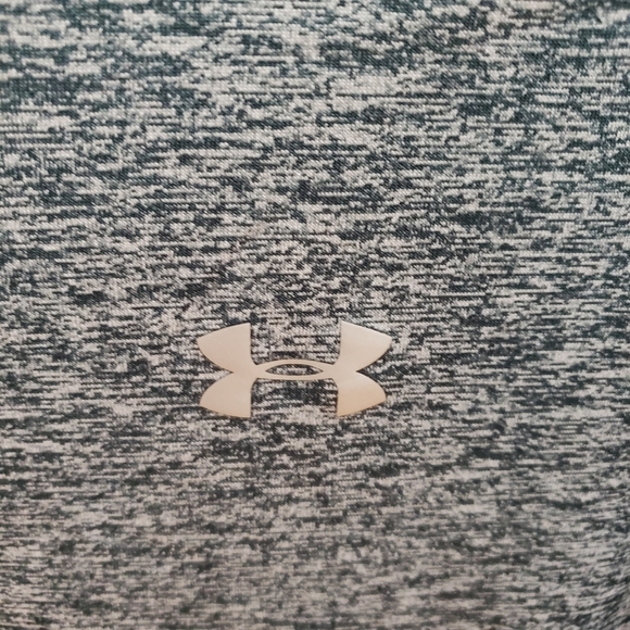 Under Armour Heatgear Tech Twist 1/2 Zip Pullover Top Womens Size XL Gray Golf - Picture 6 of 9